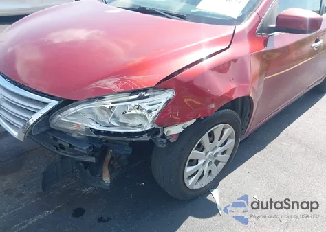 2015 Nissan Sentra Fe+ S/S/Sl/Sr/Sv из США, поврежденный, VIN 3N1AB7AP6FL658455